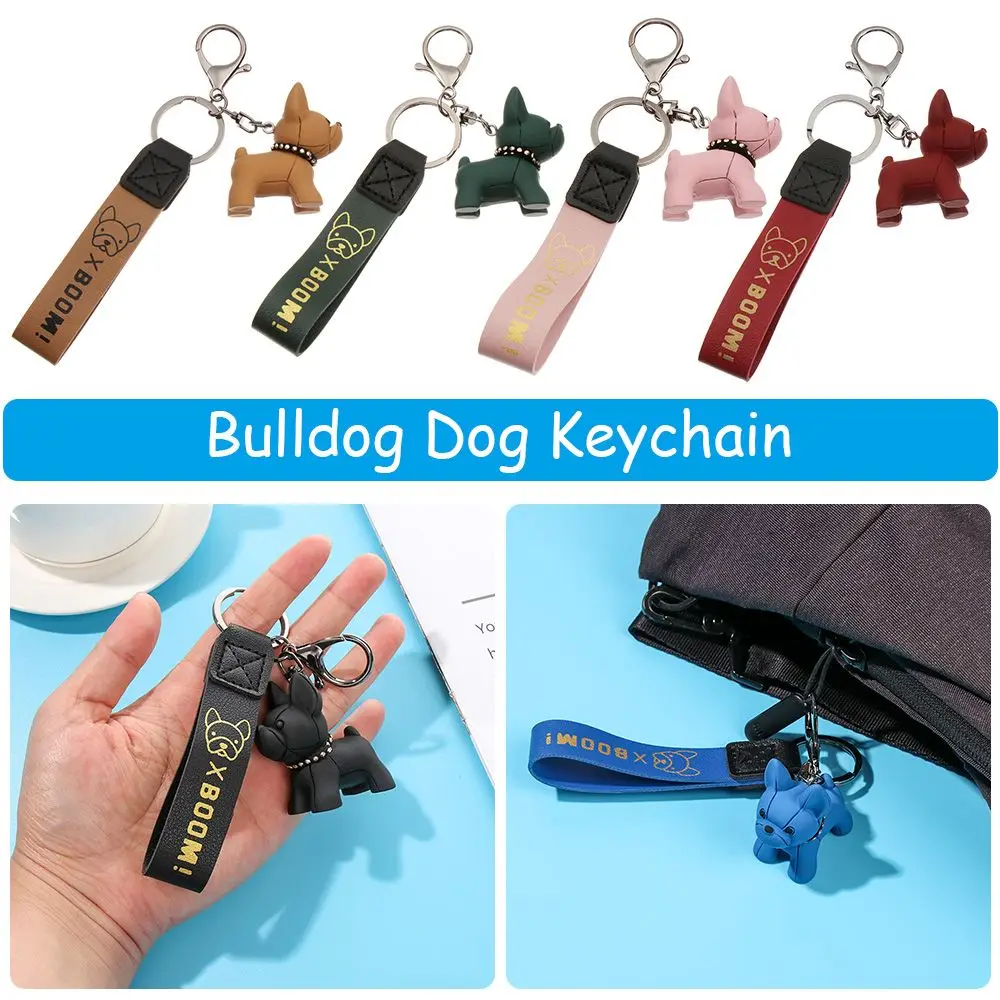 Waterproof Car Key Holder Fashion Cartoon Keychain Bulldog Dog Keychain Bulldog Pendant Key Chains Keyring
Waterproof Car Key Holder Fashion Cartoon Keychain Bulldog Dog Keychain Bulldog Pendant Key Chains Keyring