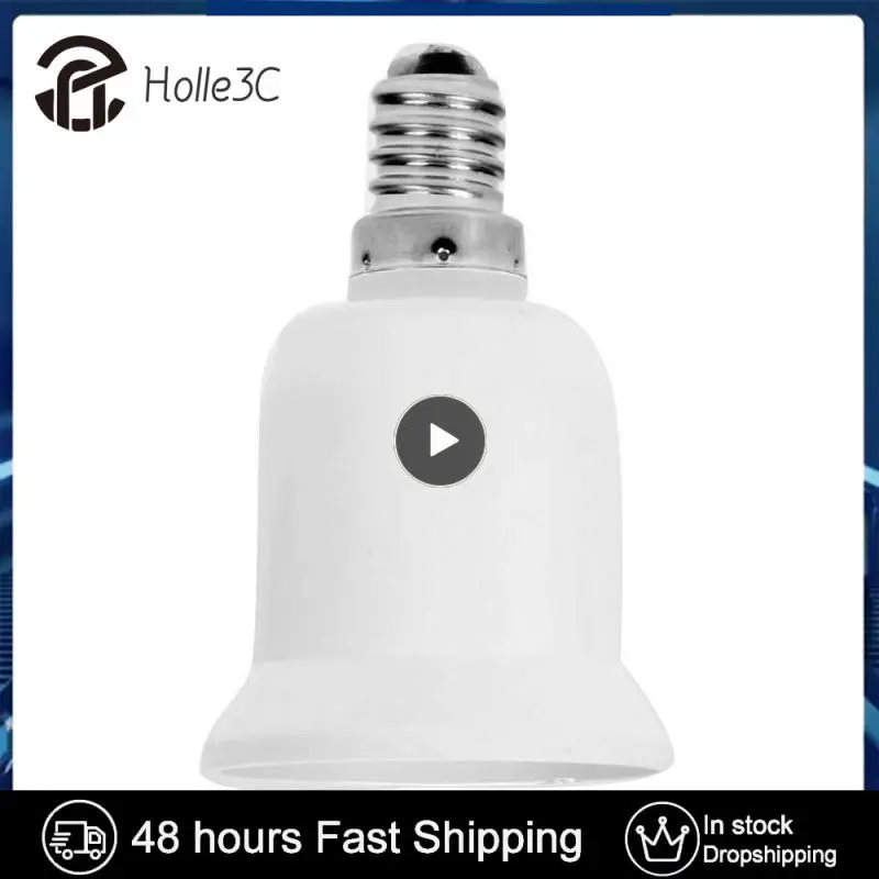 2/4/6PCS E14 To E27 Adapter Conversion Socket Material Fireproof Socket Adapter Lamp Hold High Temperature Resistant
2/4/6PCS E14 To E27 Adapter Conversion Socket Material Fireproof Socket Adapter Lamp Hold High Temperature Resistant