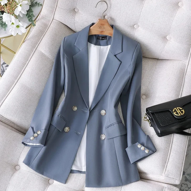 Blazers Jackets Womens 2022 Spring Autumn New Fashion Year Design Sense Slim Small Suit Coats Women Long-sleeve Large Size Tops
Blazers Jackets Womens 2022 Spring Autumn New Fashion Year Design Sense Slim Small Suit Coats Women Long-sleeve Large Size Tops