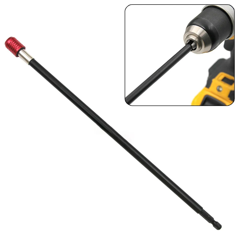 1pc 300mm Quick Release 1/4" Screwdriver Drill Bit Holder High Carbon Steel Magnetic Extension Rod For Metal Drilling
1pc 300mm Quick Release 1/4" Screwdriver Drill Bit Holder High Carbon Steel Magnetic Extension Rod For Metal Drilling