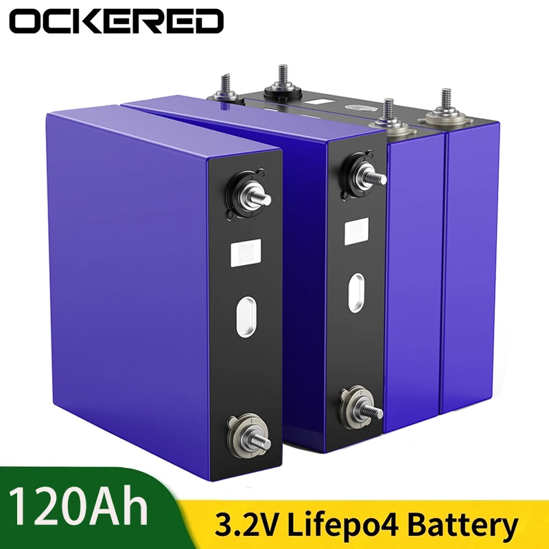 LifePo4 120Ah 3.2V Rechargeable Lithium Iron Phosphate Battery Deep Lifecycles Cell For EV RV Boat Solar Home Energy Storage
LifePo4 120Ah 3.2V Rechargeable Lithium Iron Phosphate Battery Deep Lifecycles Cell For EV RV Boat Solar Home Energy Storage