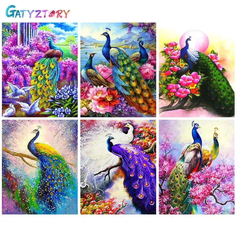GATYZTORY Diy Picture By Numbers Peacock For Home Decoration Gift Painting By Number Animals Handpainted Canvas DIY Frame gift
GATYZTORY Diy Picture By Numbers Peacock For Home Decoration Gift Painting By Number Animals Handpainted Canvas DIY Frame gift