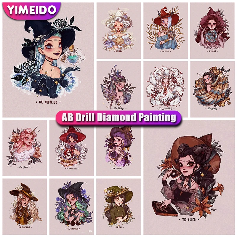 YIMEIDO 5D DIY AB Diamond Painting Girl Full Drill Diamond Embroidery Cartoon Cross Stitch Kits Home Decoration Gift Home Decor
YIMEIDO 5D DIY AB Diamond Painting Girl Full Drill Diamond Embroidery Cartoon Cross Stitch Kits Home Decoration Gift Home Decor