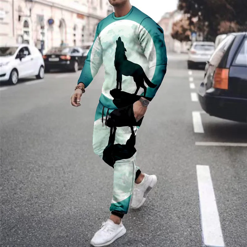 Long Sleeve Set Wolf King Long Sleeve Suit Men 3D Print Wolf Long Sleeve Suit Men's Sets Long Pants Suit Male Training Tracksuit
Long Sleeve Set Wolf King Long Sleeve Suit Men 3D Print Wolf Long Sleeve Suit Men's Sets Long Pants Suit Male Training Tracksuit