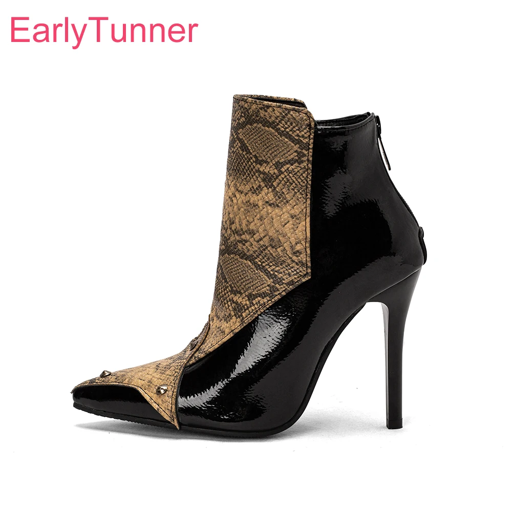 2022 Winter New Lovely Black Pink Women Ankle Boots Hot Pointed Toe High Thin Heel Lady Dress Shoes Plus Big Size 10 43 45 48
2022 Winter New Lovely Black Pink Women Ankle Boots Hot Pointed Toe High Thin Heel Lady Dress Shoes Plus Big Size 10 43 45 48