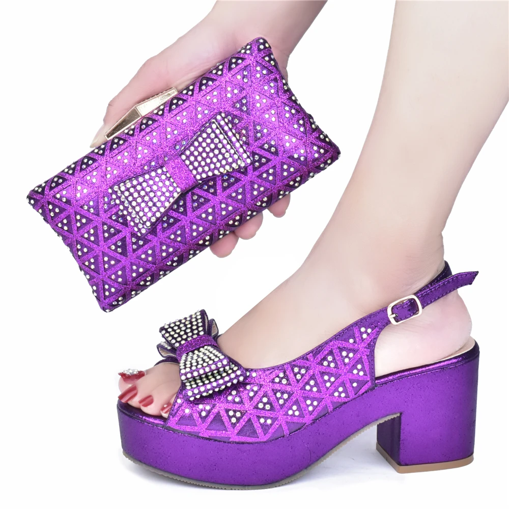 doershow Italian Shoes And Bag Sets For Evening Party With Stones Italian Leather Handbags Match Bags! SFG1-6
doershow Italian Shoes And Bag Sets For Evening Party With Stones Italian Leather Handbags Match Bags! SFG1-6