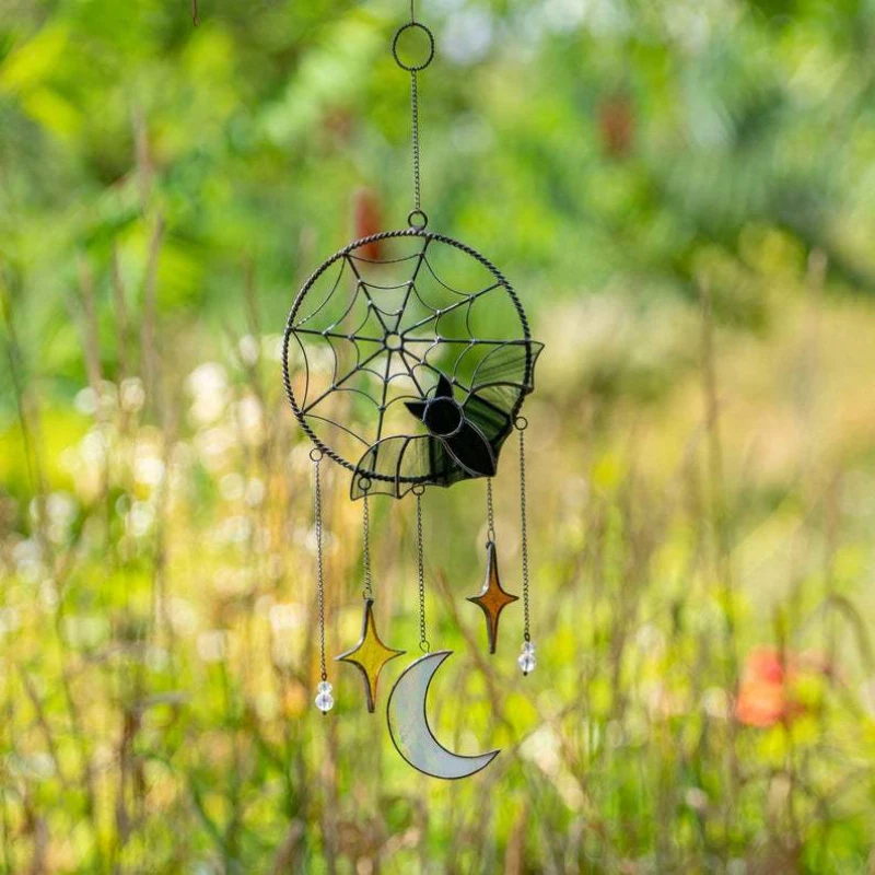 Halloween Bat Moon Star Hanging Ornament For Halloween Decoration Festival Party Window House Wind Chimes Indoor Outdoor Decor
Halloween Bat Moon Star Hanging Ornament For Halloween Decoration Festival Party Window House Wind Chimes Indoor Outdoor Decor