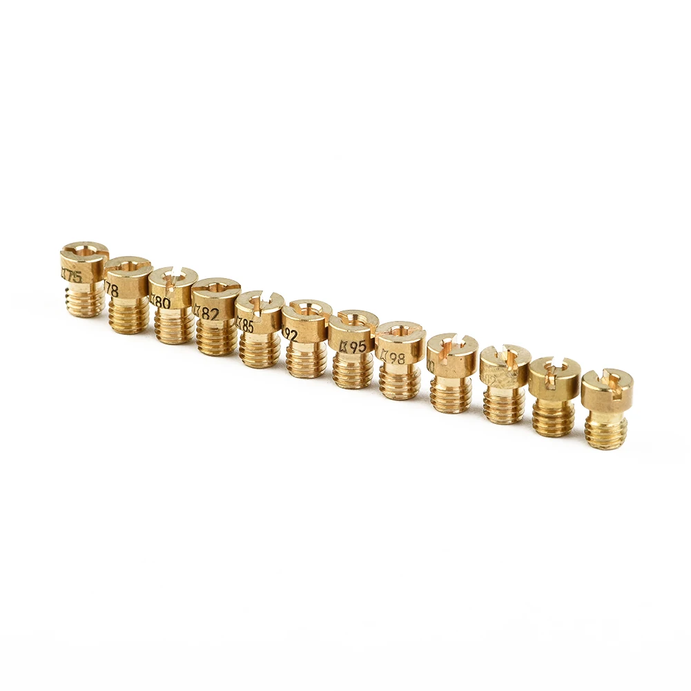 #75 - #102 Carburetor Main Jet 12Pcs For Dellorto PHBG AD/DS Kit Main Racing Carburetor Sturdy Durable High Quality
#75 - #102 Carburetor Main Jet 12Pcs For Dellorto PHBG AD/DS Kit Main Racing Carburetor Sturdy Durable High Quality