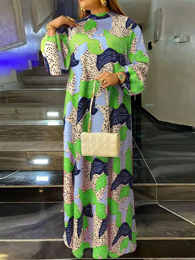 5XL VONDA Plus Size Dress 2023 Bohemian Women Long Sleeve Vintage Printed Maxi Dresses Casual Stand Collar Party Robe
5XL VONDA Plus Size Dress 2023 Bohemian Women Long Sleeve Vintage Printed Maxi Dresses Casual Stand Collar Party Robe