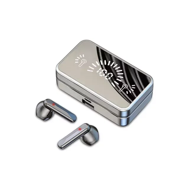 Bluetooth-совместимые наушники 5.1 с зарядным футляром, Hi-Fi стерео звук, водонепроницаемые спортивные наушники A30S с микрофоном
Bluetooth-совместимые наушники 5.1 с зарядным футляром, Hi-Fi стерео звук, водонепроницаемые спортивные наушники A30S с микрофоном