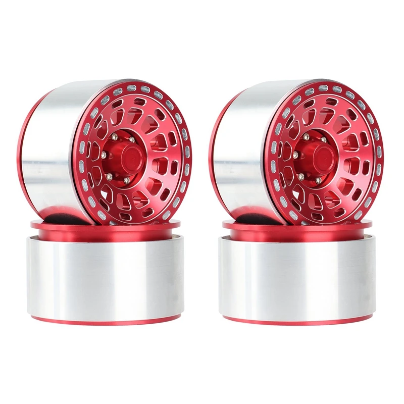 4PCS Metal 2.9 Inch Beadlock Wheel Rim Hub For 1/6 RC Crawler Car Axial SCX6 AXI05000 JEEP JLU Upgrades Parts
4PCS Metal 2.9 Inch Beadlock Wheel Rim Hub For 1/6 RC Crawler Car Axial SCX6 AXI05000 JEEP JLU Upgrades Parts
