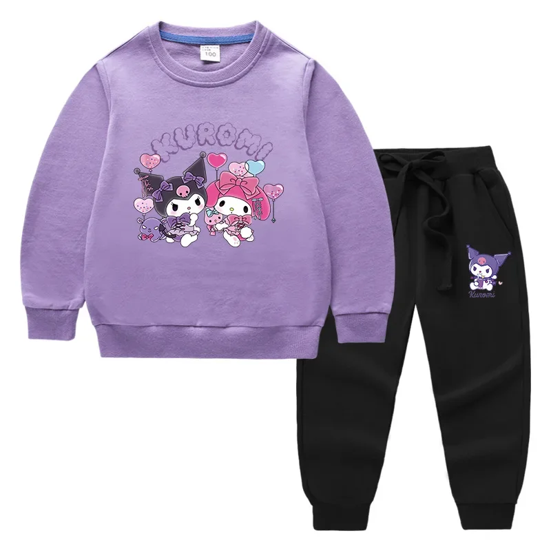 Sanrio Melody 2023 Spring and Autumn New Children's Clothing Sweater Trousers Cartoon Two-piece Cotton Long-Sleeved Suit
Sanrio Melody 2023 Spring and Autumn New Children's Clothing Sweater Trousers Cartoon Two-piece Cotton Long-Sleeved Suit
