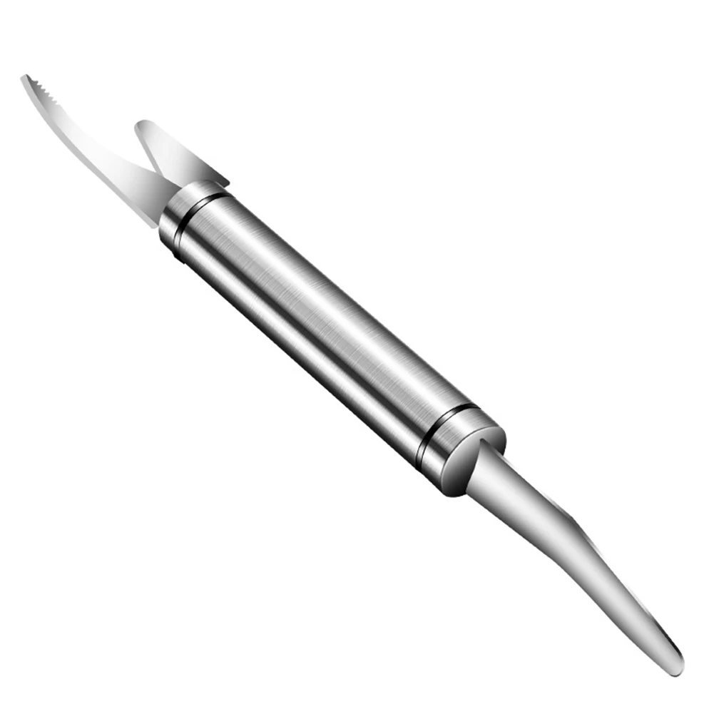 Stainless Steel 5 In 1 Fish Knife Multifunctional Fast Shrimp Peeler Shrimp Line Cutting Scraping Digging Knife Kitchen Tools
Stainless Steel 5 In 1 Fish Knife Multifunctional Fast Shrimp Peeler Shrimp Line Cutting Scraping Digging Knife Kitchen Tools