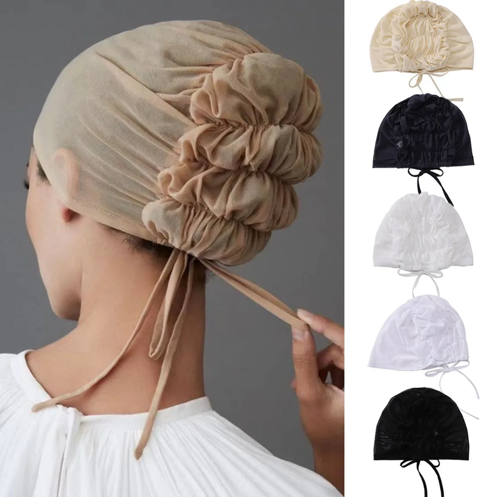 2022 Folds Muslim Women Elastic Tie Jersey Hijab Underscarf Caps Soft Head Wrap Turban Bonnet Islamic Headscarf Turbante
2022 Folds Muslim Women Elastic Tie Jersey Hijab Underscarf Caps Soft Head Wrap Turban Bonnet Islamic Headscarf Turbante