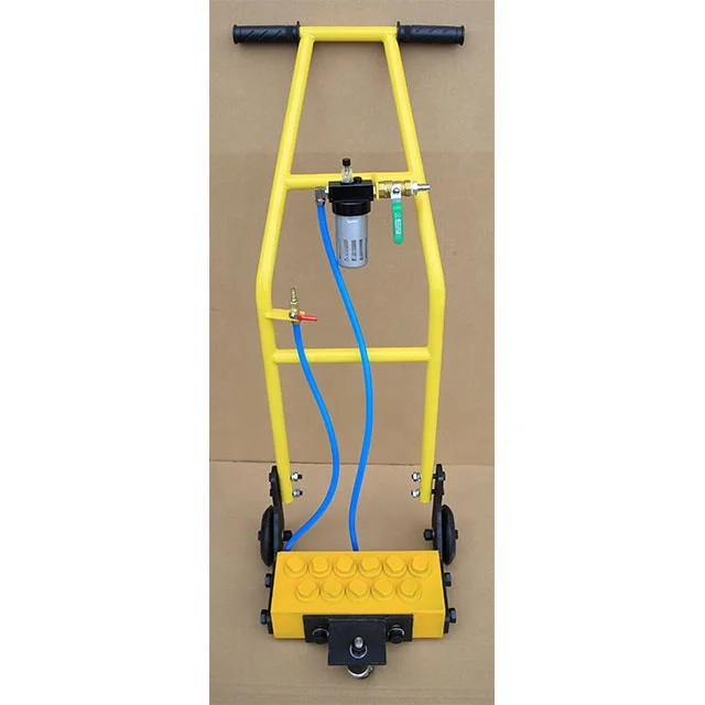 KC-100 Pneumatic Descaling Machine 11 Cone head Nautical Ship Hand pushing Rusting equipment hull Maintenance tool
KC-100 Pneumatic Descaling Machine 11 Cone head Nautical Ship Hand pushing Rusting equipment hull Maintenance tool