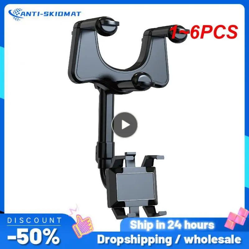 1~6PCS Rearview Mirror Phone Holder for Car Phone and GPS Mount Universal 360° Rotation Adjustable Telescopic Car Phone Holder
1~6PCS Rearview Mirror Phone Holder for Car Phone and GPS Mount Universal 360° Rotation Adjustable Telescopic Car Phone Holder