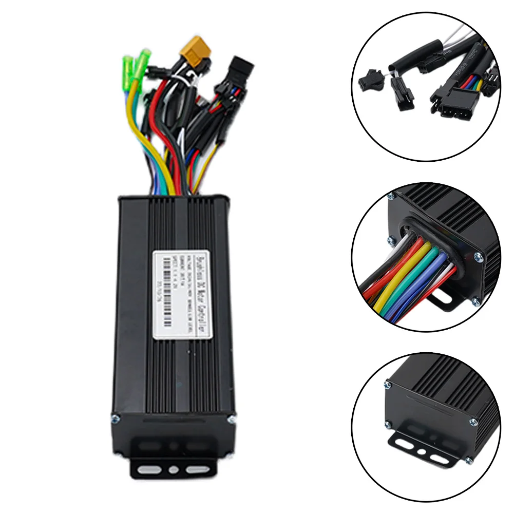 JN Controller Controller Quality Three Mode Wave 24/36/48V Practical 30A 750/1000W Aluminum + Plastic Applicable Hall Motor
JN Controller Controller Quality Three Mode Wave 24/36/48V Practical 30A 750/1000W Aluminum + Plastic Applicable Hall Motor