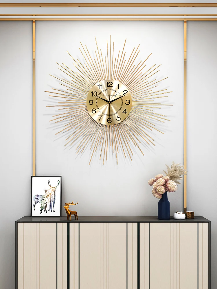 Large Digital Wall Clocks Modern Design Luxury Golden Color Art Round Wall Clocks Mechanism Decoration Living Room Home Decor
Large Digital Wall Clocks Modern Design Luxury Golden Color Art Round Wall Clocks Mechanism Decoration Living Room Home Decor