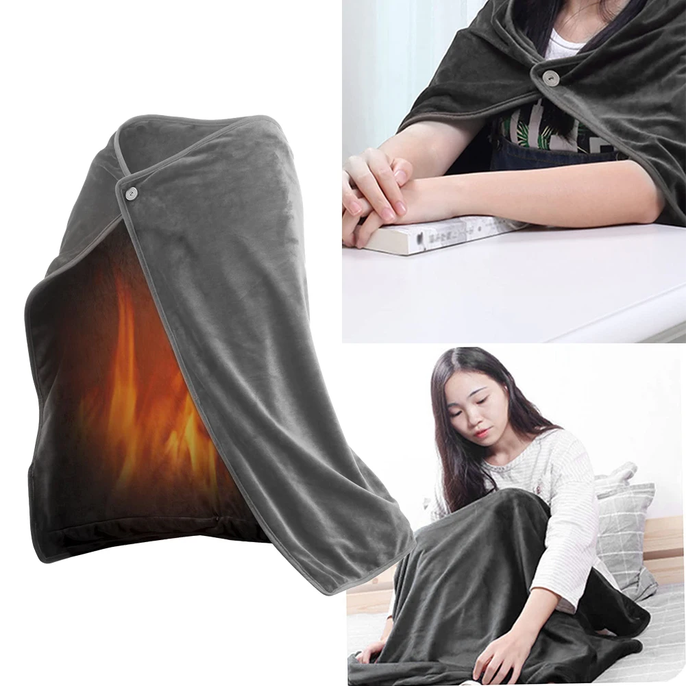 High Quality Electric Blanket Flannel Blanket 5V Built-in Hand Warmer Grey Home Multifunctional Office 100 X 70cm
High Quality Electric Blanket Flannel Blanket 5V Built-in Hand Warmer Grey Home Multifunctional Office 100 X 70cm