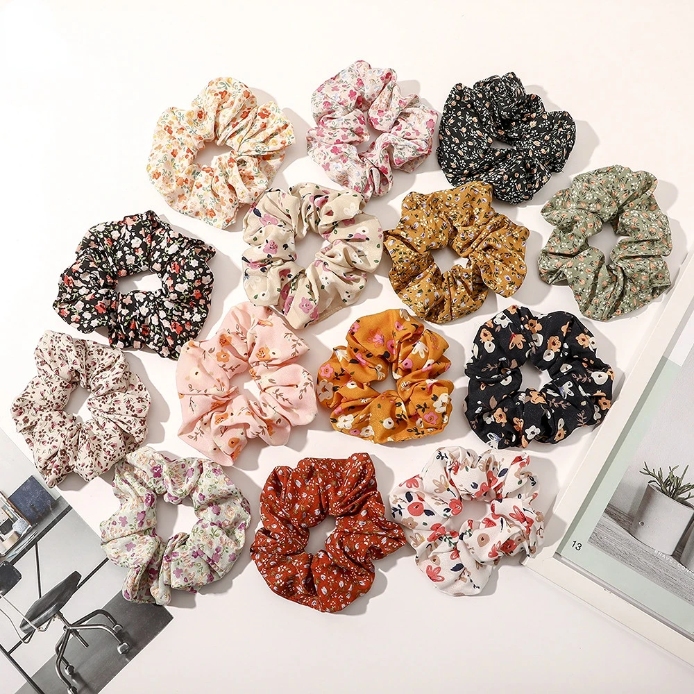 Korean Floral Print Scrunchies Elastic Hair Rubber Bands for Women Holiday Ponytail Holder Girls Hair Accessories Hair Ties
Korean Floral Print Scrunchies Elastic Hair Rubber Bands for Women Holiday Ponytail Holder Girls Hair Accessories Hair Ties
