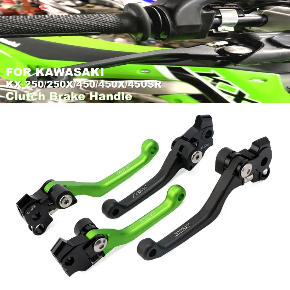 Clutch Brake Handle For KAWASAKI KX 250/250X/450/X/450SR Clutch Handle Brake Lever Adjustable Bending Clutch Motorcycle Parts
Clutch Brake Handle For KAWASAKI KX 250/250X/450/X/450SR Clutch Handle Brake Lever Adjustable Bending Clutch Motorcycle Parts