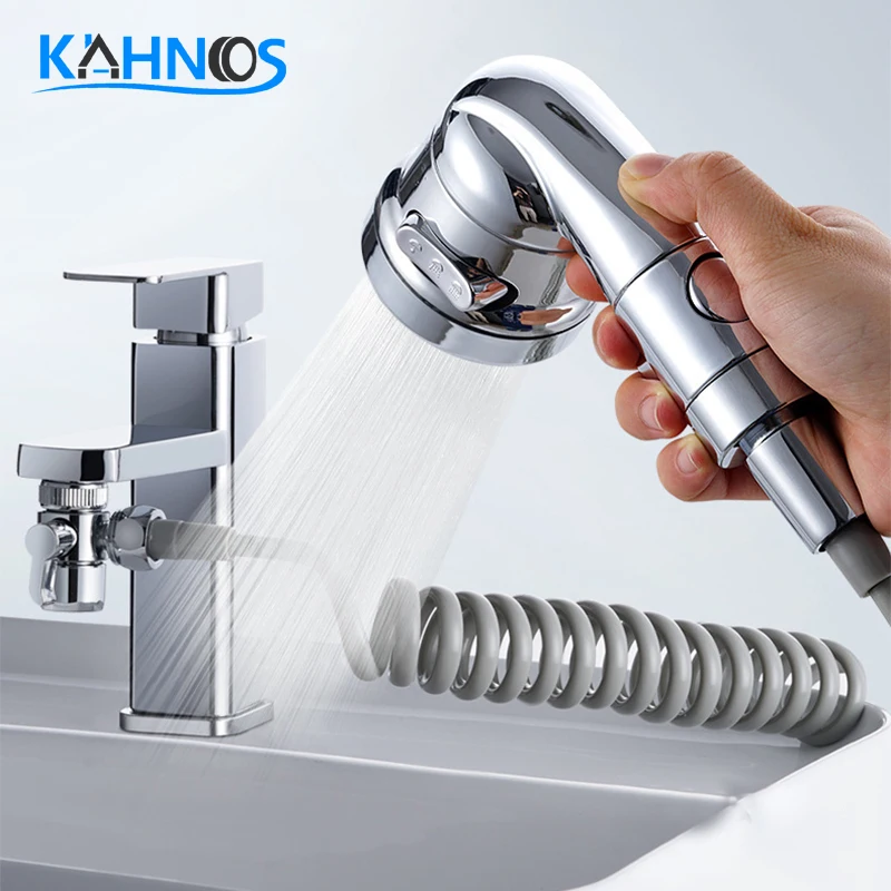 Удлинитель для смесителя ванной комнаты, внешняя Душевая насадка, раковина, водопроводный душ, аксессуары для мытья волос, пистолет-распыли...
Удлинитель для смесителя ванной комнаты, внешняя Душевая насадка, раковина, водопроводный душ, аксессуары для мытья волос, пистолет-распыли...