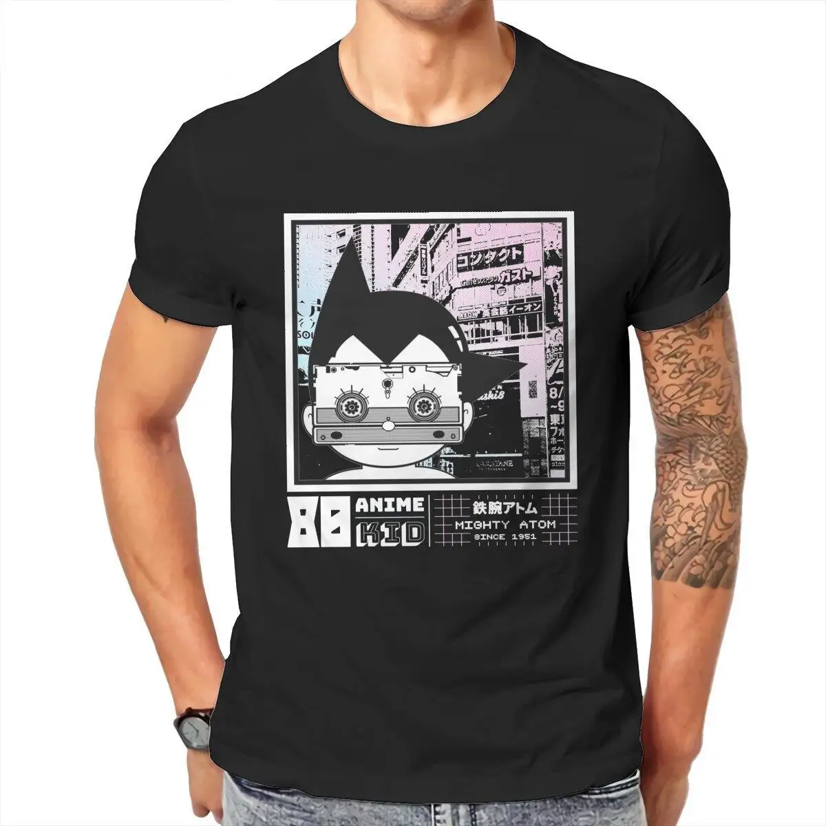 Mighty Atom Astro Boy T Shirts Men 100% Cotton Vintage T-Shirt Round Collar Astroboy Tees Short Sleeve Clothing Gift Idea
Mighty Atom Astro Boy T Shirts Men 100% Cotton Vintage T-Shirt Round Collar Astroboy Tees Short Sleeve Clothing Gift Idea