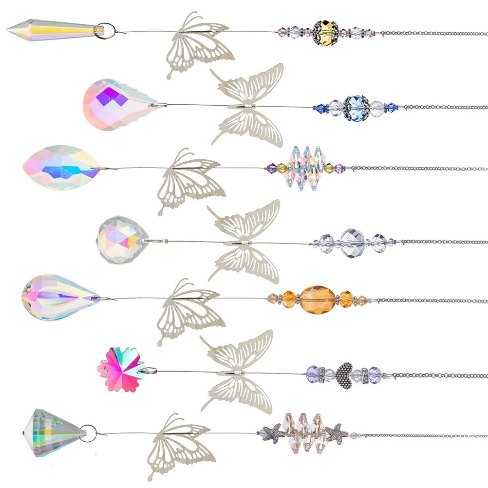 Crystal Ball Prism Pendant Hanging Crystals Decoration Suncatcher Ornament Garden Decorations
Crystal Ball Prism Pendant Hanging Crystals Decoration Suncatcher Ornament Garden Decorations