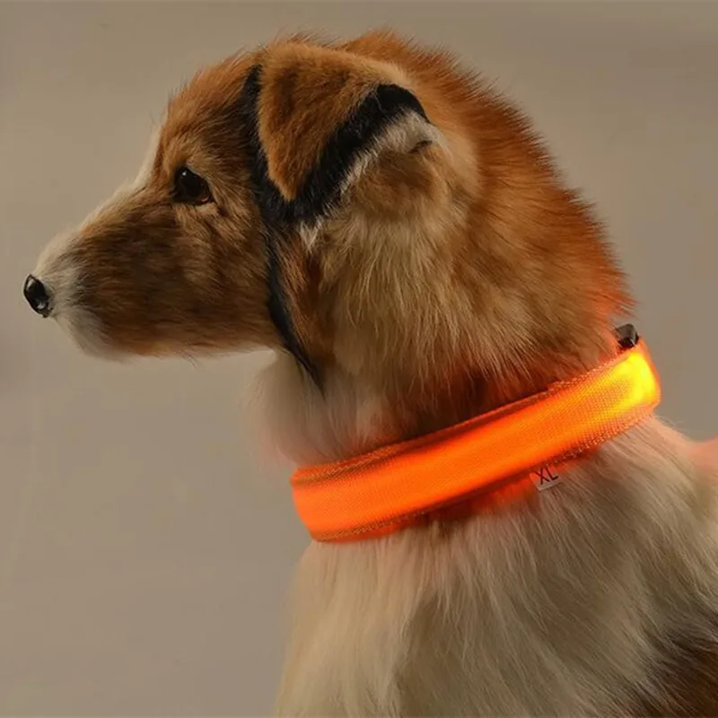 7 Colors LED Lights Dog Collars Night Safety Anti-lost Flashing Nylon Pet Necklace Glow In Dark Collar For Small Dogs 
7 Colors LED Lights Dog Collars Night Safety Anti-lost Flashing Nylon Pet Necklace Glow In Dark Collar For Small Dogs