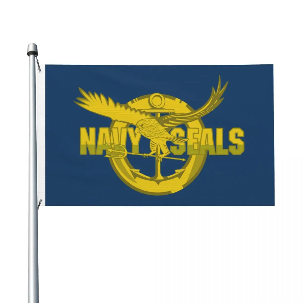 United States Navy SEALs Double Sided Banner Breeze Flag Garden Flag Decorative Flag Party Banner 3x5FT (90x150cm)
United States Navy SEALs Double Sided Banner Breeze Flag Garden Flag Decorative Flag Party Banner 3x5FT (90x150cm)