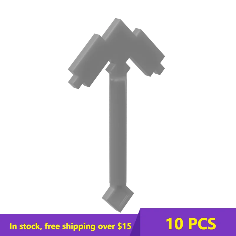 10PCS MOC Assemble Particle 18789 hoe pixel Building Blocks Kit Replaceable Part DIY Education Toys For Children Gifts
10PCS MOC Assemble Particle 18789 hoe pixel Building Blocks Kit Replaceable Part DIY Education Toys For Children Gifts