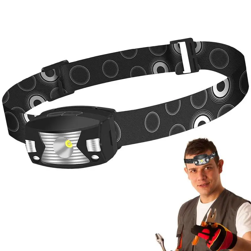 

Head Lamp 310 Lumen Rechargeable LED Headlamp Beam Headlamps 5 Modes Of Headlamps With Motion Sensors USB Charging Headlamps For