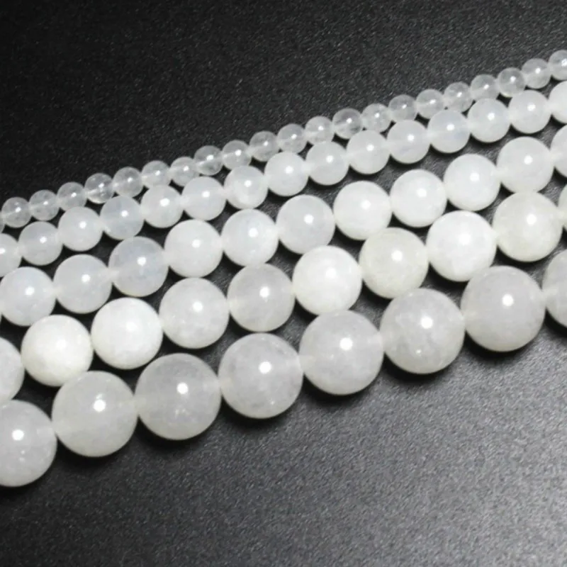 Quality Natural White Jade Bead Round Loose Beads 4/8/10mm For Jewelry Making DIY Charm Bracelet Wholesale
Quality Natural White Jade Bead Round Loose Beads 4/8/10mm For Jewelry Making DIY Charm Bracelet Wholesale