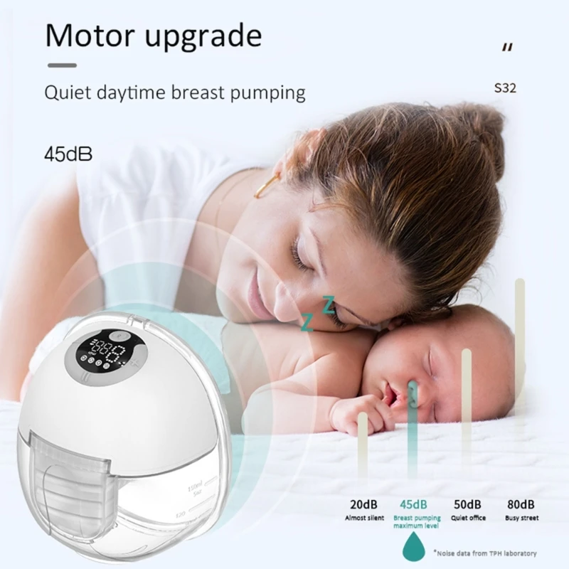 LED Breast Pump Can Be Worn Single Electric Breast Pump Hands Free with 9 Speed Adjustable Breastfeeding Breast Pump Wholesale
LED Breast Pump Can Be Worn Single Electric Breast Pump Hands Free with 9 Speed Adjustable Breastfeeding Breast Pump Wholesale