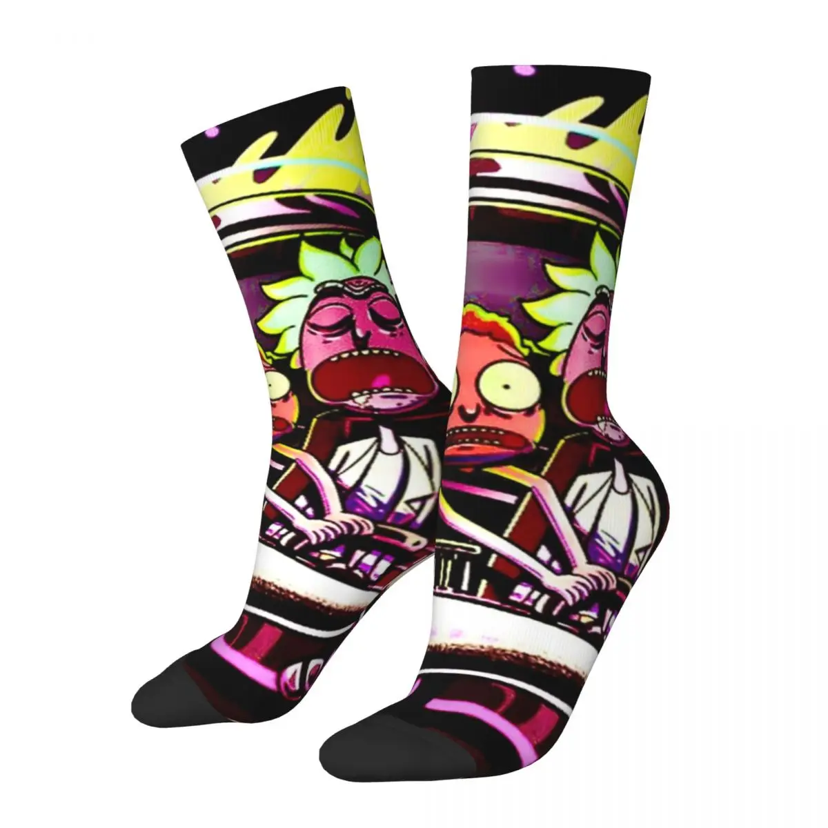 Funny Happy Men's compression Socks Artwork Vintage Harajuku Pickle Rick Hip Hop Novelty Seamless Crew Crazy Sock Gift Printed
Funny Happy Men's compression Socks Artwork Vintage Harajuku Pickle Rick Hip Hop Novelty Seamless Crew Crazy Sock Gift Printed