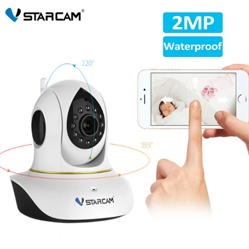 Vstarcam 1080P 2MP WiFi IP Camera Indoor HD Baby Monitor Tracking Detection Night Vision Surveillance Security Nanny Pet Monitor
Vstarcam 1080P 2MP WiFi IP Camera Indoor HD Baby Monitor Tracking Detection Night Vision Surveillance Security Nanny Pet Monitor