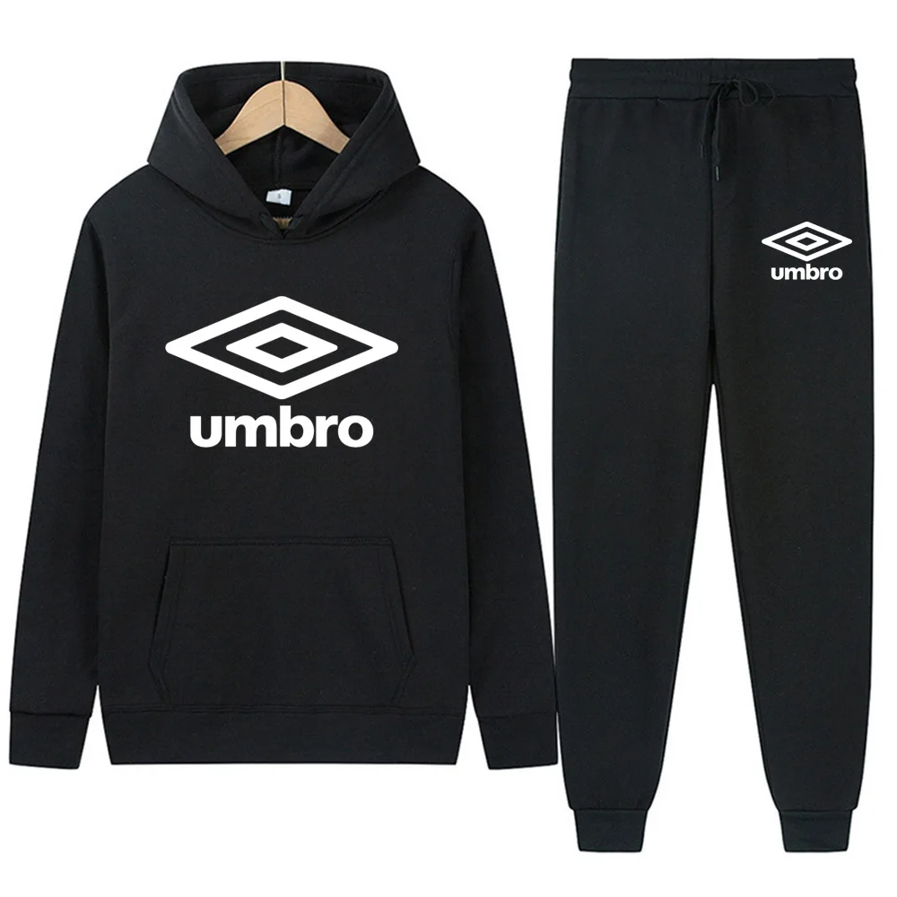 Осенний костюм UMBRO 2023 года с толстовкой с капюшоном для мужчин и женщин, уличная одежда, повседневная одежда, толстовки с принтом для бега и спортивные штаны, комплекты из двух предметов
Осенний костюм UMBRO 2023 года с толстовкой с капюшоном для мужчин и женщин, уличная одежда, повседневная одежда, толстовки с принтом для бега и спортивные штаны, комплекты из двух предметов