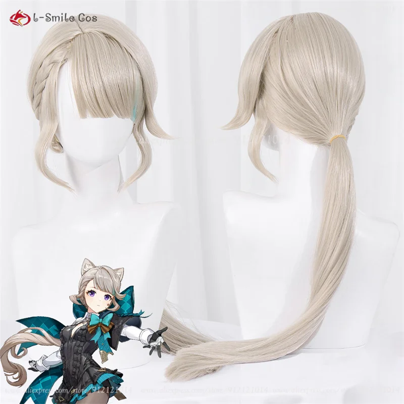 Game Genshin Impact Fontaine Cosplay Lynette Cosplay Wig 80cm Light Golden Hair Heat Resistant Synthetic Role Play Wig + Wig Cap
Game Genshin Impact Fontaine Cosplay Lynette Cosplay Wig 80cm Light Golden Hair Heat Resistant Synthetic Role Play Wig + Wig Cap