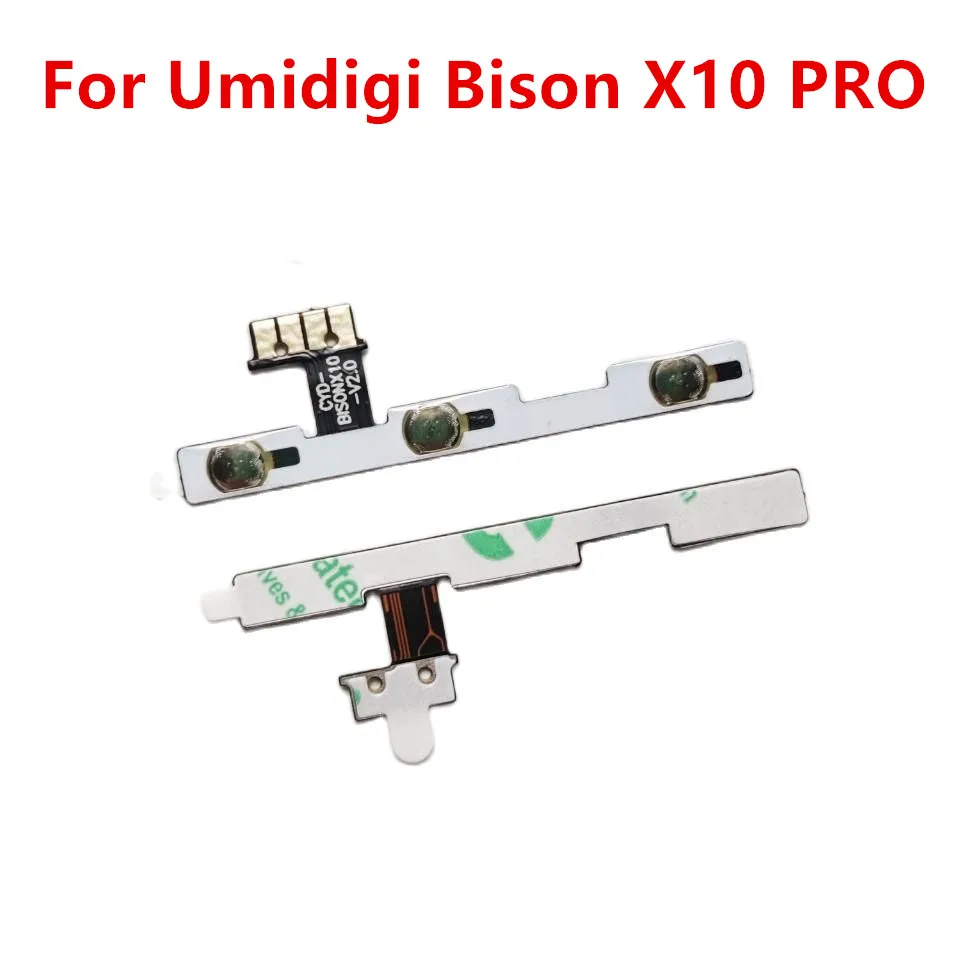 

New Original For UMI Umidigi Bison X10 PRO Cell Phone Side FPC Cable Power Volume Buttons FPC Wire Flex Repair Accessories