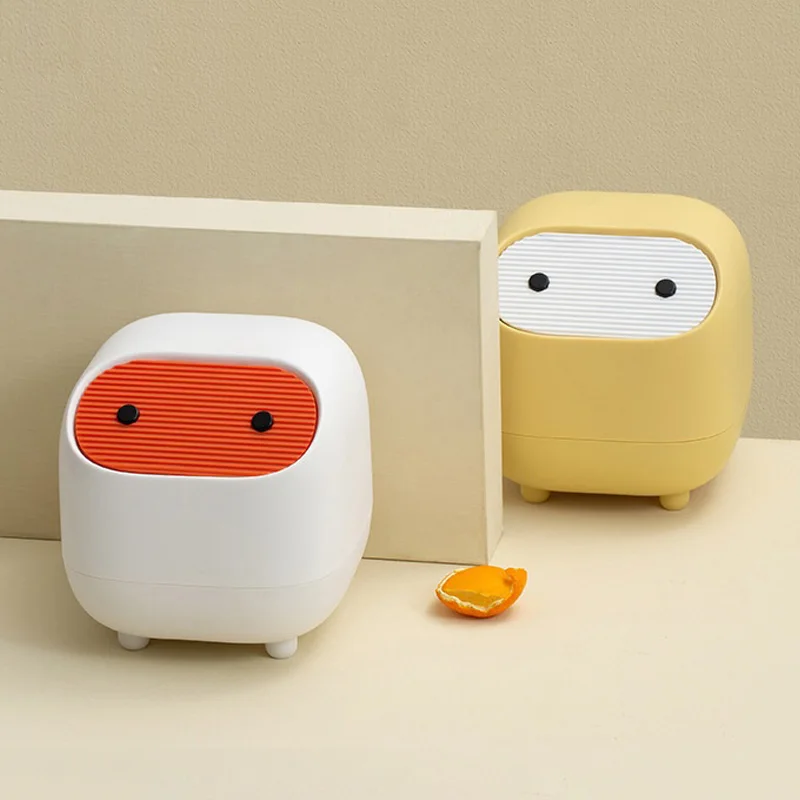 Mini Cute Waste Bin Desktop Small Trash Kitchen Can With Lid Garbage Organizer Detachable Cover dining table Desk Storage Bucket
Mini Cute Waste Bin Desktop Small Trash Kitchen Can With Lid Garbage Organizer Detachable Cover dining table Desk Storage Bucket