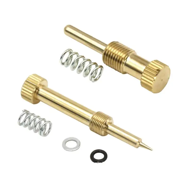 Mixture Screw Kit Screw Adjusting Tool Idle Mixture And Air Adjusting Screws Carburetor Mixture Screws Replacement For YBR125 &
Mixture Screw Kit Screw Adjusting Tool Idle Mixture And Air Adjusting Screws Carburetor Mixture Screws Replacement For YBR125 &