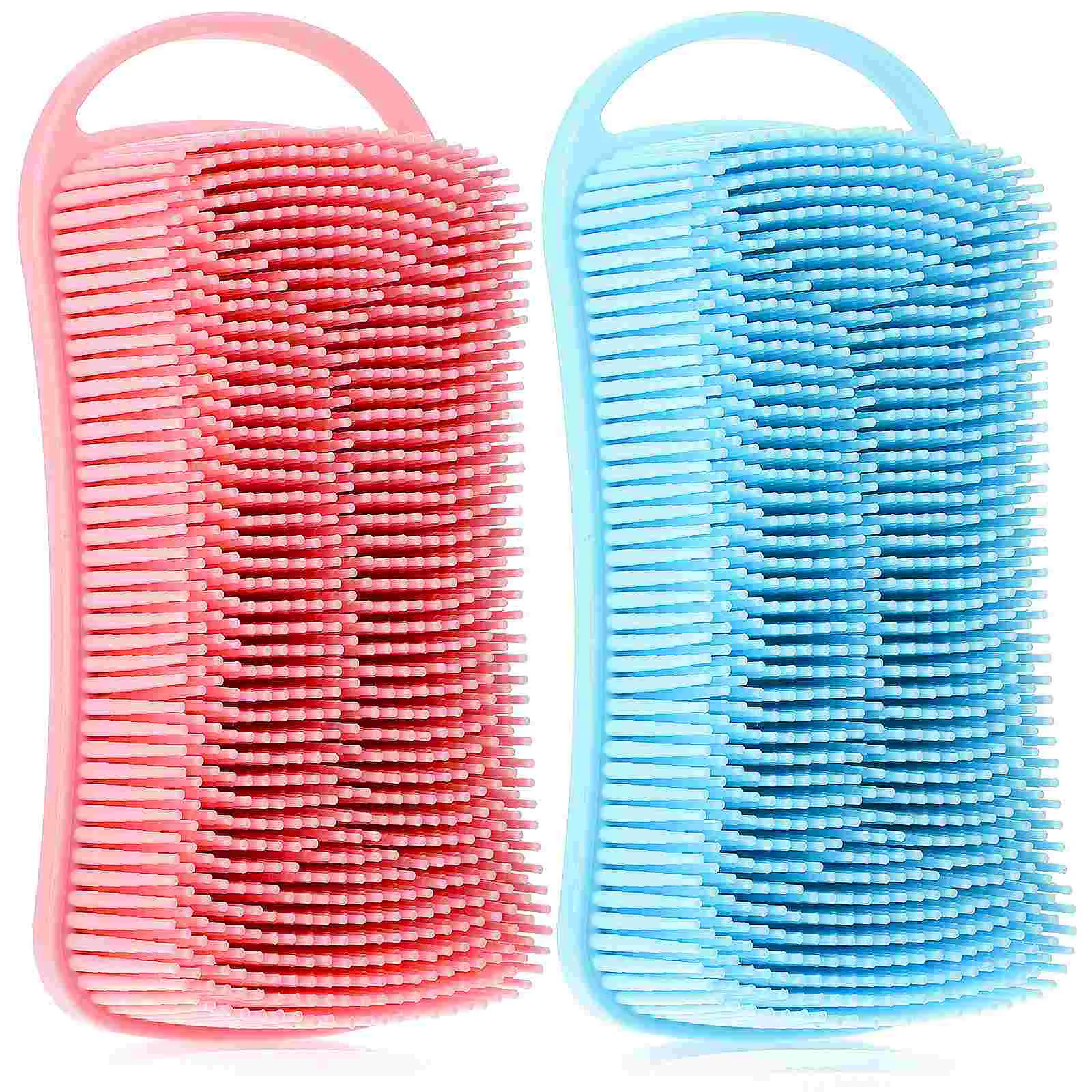2 Pcs Mens Lanyard Body Scrubber Silicone Shower Silica Gel Bath Brush Baby Scrubbers Use
2 Pcs Mens Lanyard Body Scrubber Silicone Shower Silica Gel Bath Brush Baby Scrubbers Use
