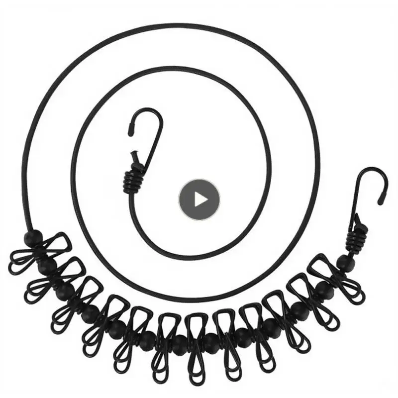 Portable Clothesline With 12 Clothespins Travel Clothesline Stretchy Retractable Elastic Clothes Line Clothe Drying Line Storage
Portable Clothesline With 12 Clothespins Travel Clothesline Stretchy Retractable Elastic Clothes Line Clothe Drying Line Storage