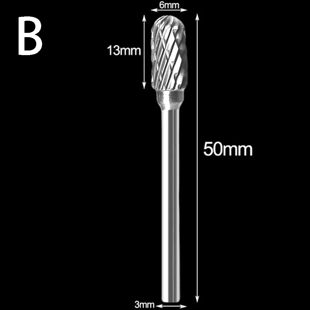 Tungsten Carbide Rotary File Hard Alloy Rotary .Bur Drill Bit Engraving Cutter 3x6mm Shank Grinding Head For Metalwork Welding
Tungsten Carbide Rotary File Hard Alloy Rotary .Bur Drill Bit Engraving Cutter 3x6mm Shank Grinding Head For Metalwork Welding