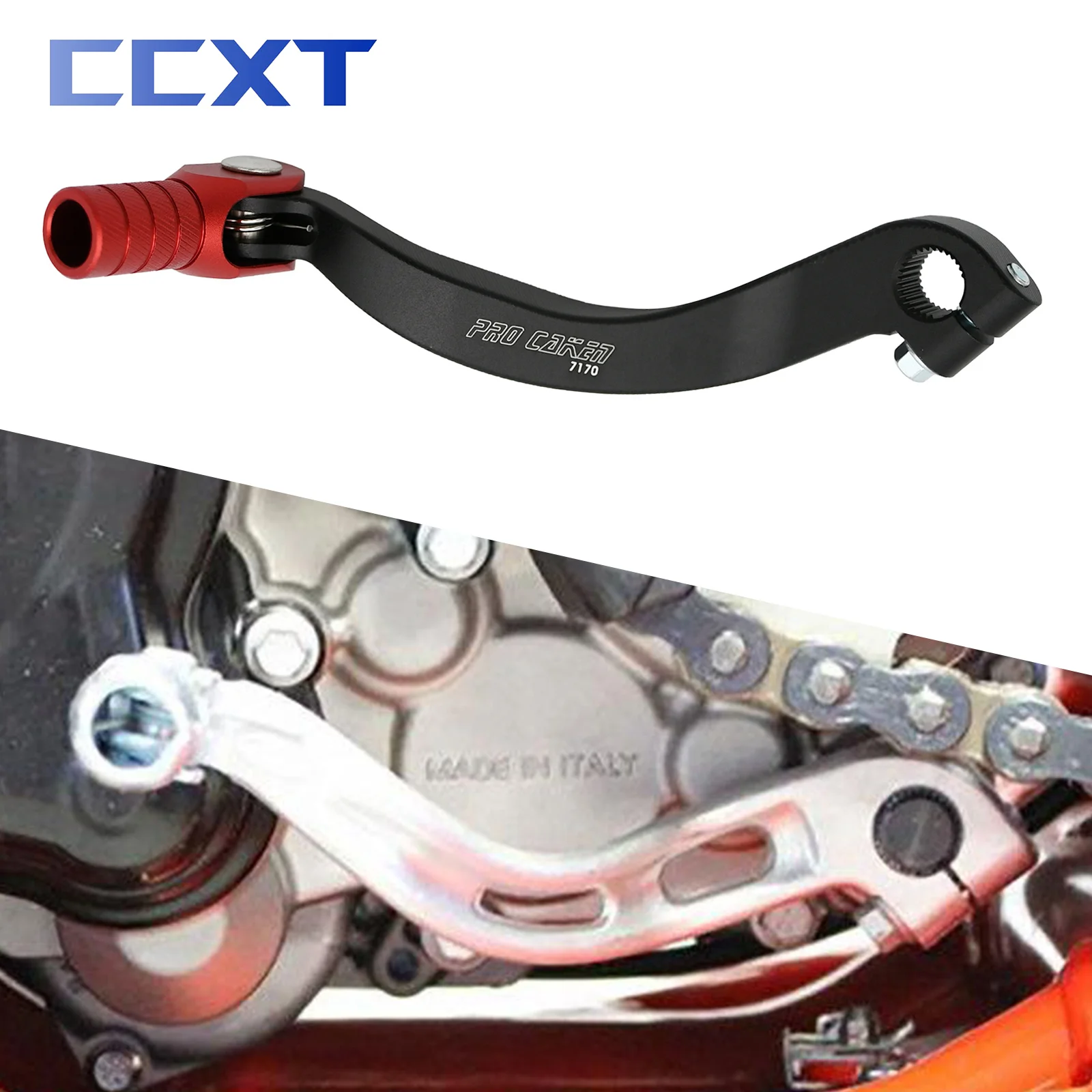 Складной рычаг переключения передач для мотоцикла с ЧПУ для Honda BETA 250RR-500RR 2010-2016 универсальные аксессуары для кроссовых мотоциклов 
Складной рычаг переключения передач для мотоцикла с ЧПУ для Honda BETA 250RR-500RR 2010-2016 универсальные аксессуары для кроссовых мотоциклов