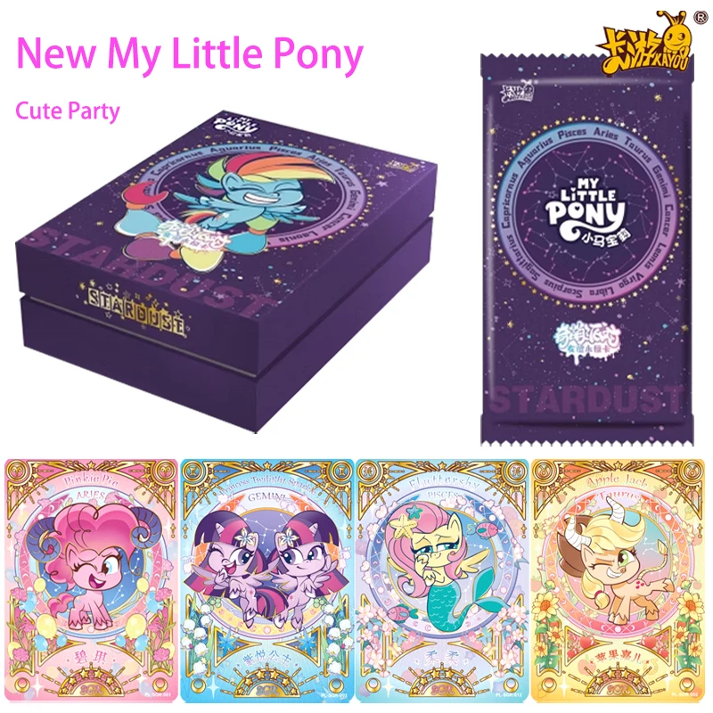 Новая оригинальная коробка KAYOU My Little Pony Card Редкие 12 созвездий SGR SP Сумерки блестящие Редкие Аниме Коллекция Подарки для детей
Новая оригинальная коробка KAYOU My Little Pony Card Редкие 12 созвездий SGR SP Сумерки блестящие Редкие Аниме Коллекция Подарки для детей