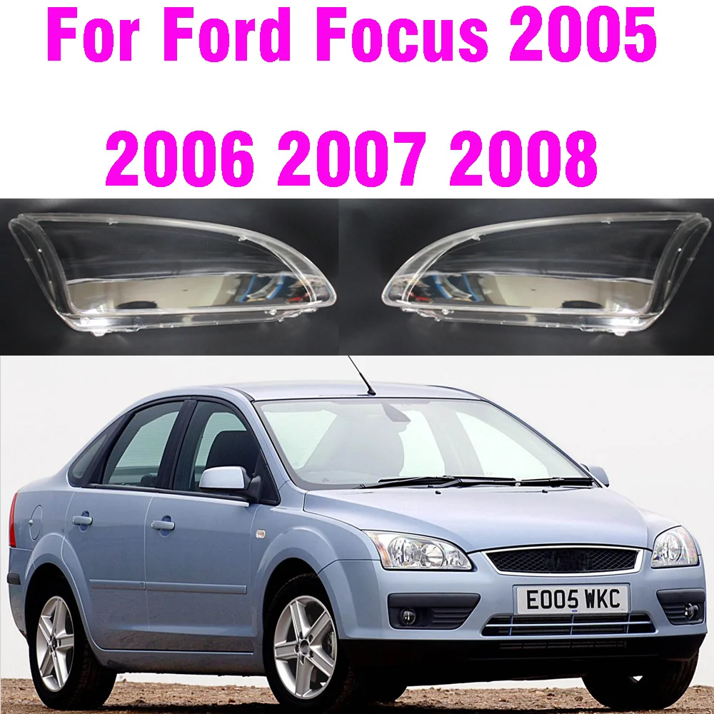 Headlamps Glass Cover Transparent Lampshades Lamp Shell Masks Headlight Lens Cover Light Caps For Ford Focus 2005 2006 2007 2008
Headlamps Glass Cover Transparent Lampshades Lamp Shell Masks Headlight Lens Cover Light Caps For Ford Focus 2005 2006 2007 2008