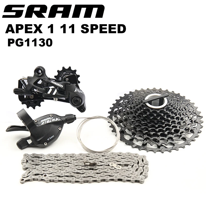 SRAM APEX 1 1X1 1 скоростной дорожный групповой набор переключатель передач задний переключатель передач кассета Chian велосипедный комплект GXP
SRAM APEX 1 1X1 1 скоростной дорожный групповой набор переключатель передач задний переключатель передач кассета Chian велосипедный комплект GXP