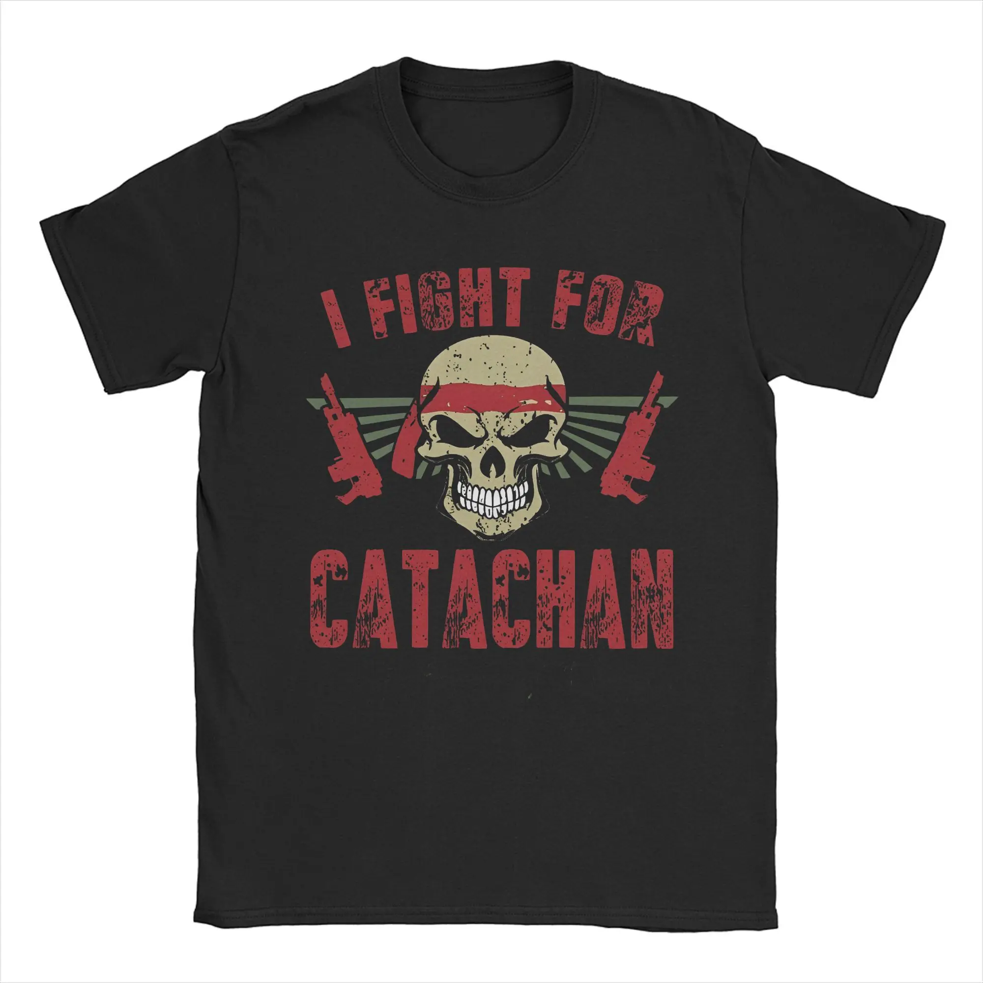 Футболки Warhammers 40k FIGHT FOR CATACHAN для мужчин и женщин топы из 100% хлопка в стиле ретро с