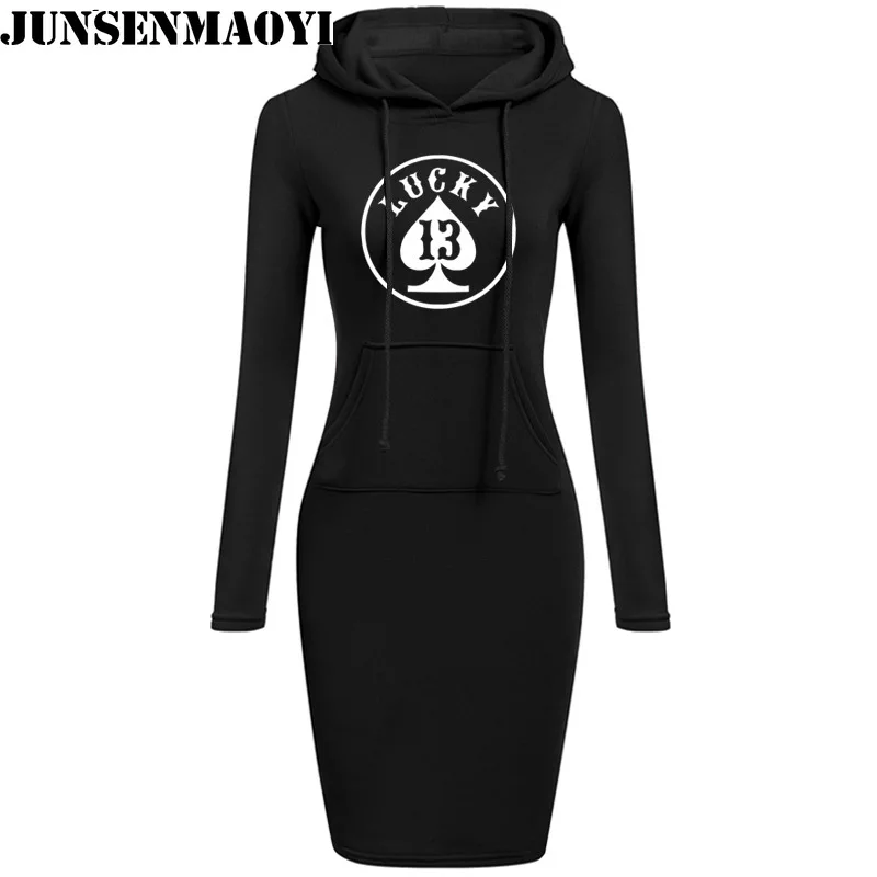 Women Harajuku LUCKY 13 Printed Hoodies Long Sleeve Drawstring Sweatshirt Pullovers Female Long Sweatshirts Dress
Women Harajuku LUCKY 13 Printed Hoodies Long Sleeve Drawstring Sweatshirt Pullovers Female Long Sweatshirts Dress